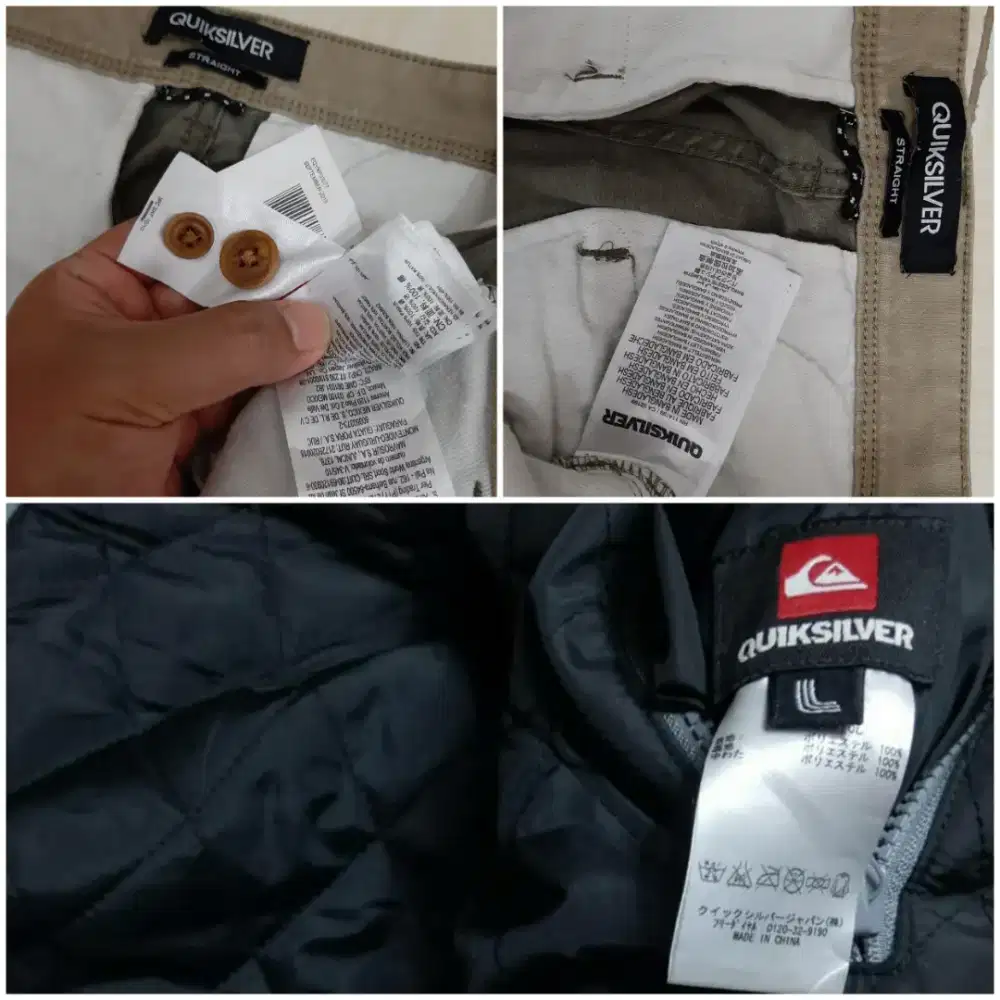 Jaket QUIKSILVER & Celana QUIKSILVER