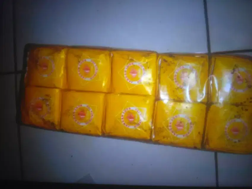 Teh hijau wangi melati cap poci superior kemasan 40 gramg 10pcs kuning