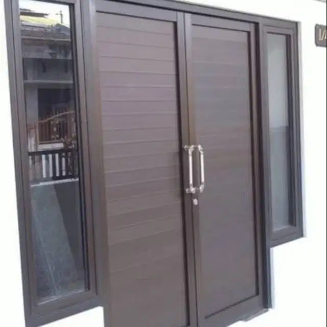 PINTU KUPU-KUPU ALUMINIUM PINTU GENDONG ANTI RAYAP