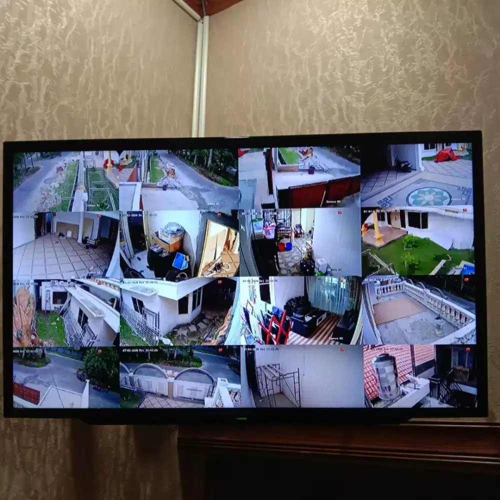 Paket kamera cctv.Menerima pemasang instalasi,service,seting online