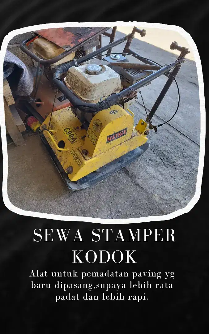 Sewa stamper kodok dibali