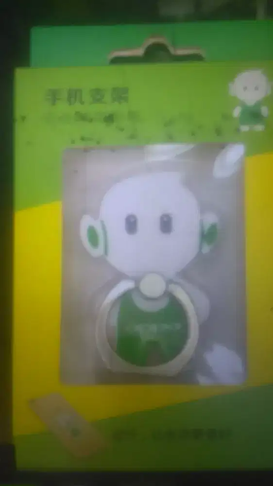 Ring stand iring i-ring handphone hp boneka bentuk oppo I-ring