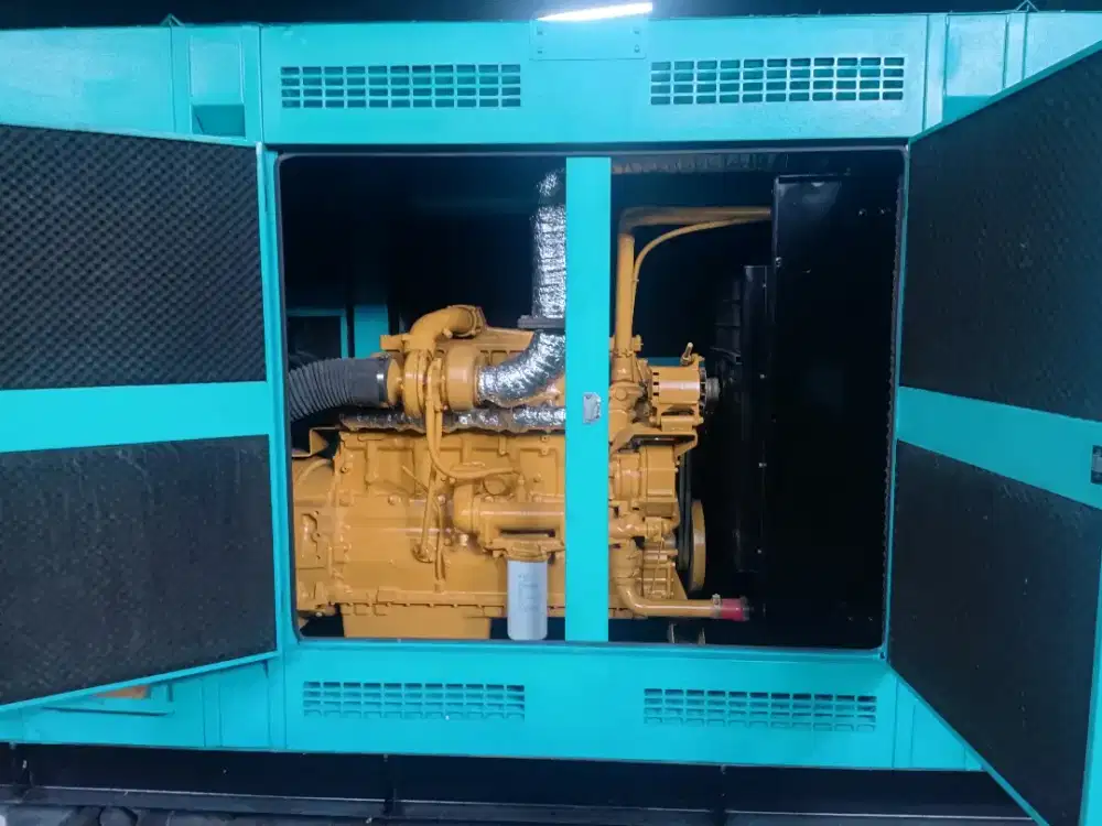 Genset caterpillar 350 kva 300 kva  silent bekas rekondisi