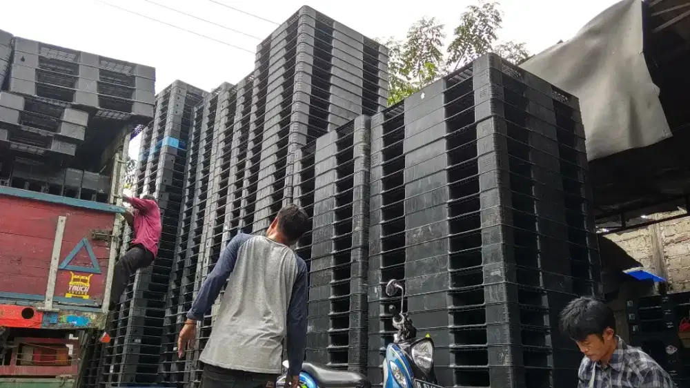 Jual beli palet plastik bekas dan baru semua ukuran harga murah