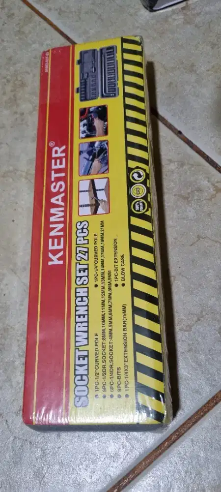 Kunci SOCKET KENMASTER 27pcs