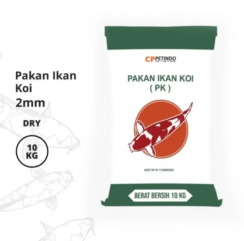 CP PK 2 SPECIAL pk2 spesial pakan koi makanan koi pelet ikan koi 10kg