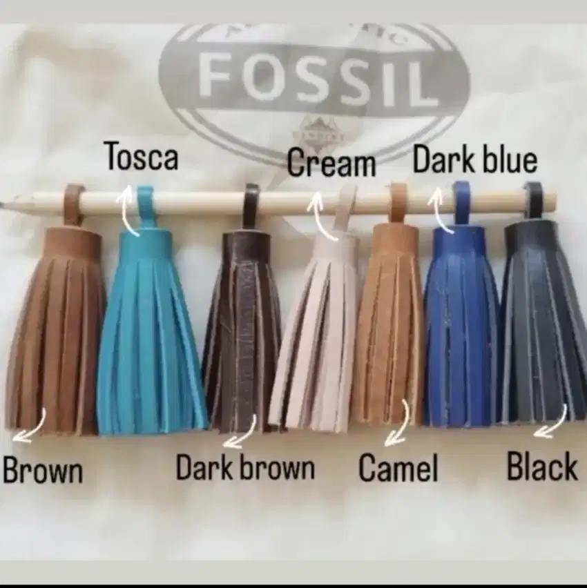Kunci fossil key fossil bag charm tas fossil