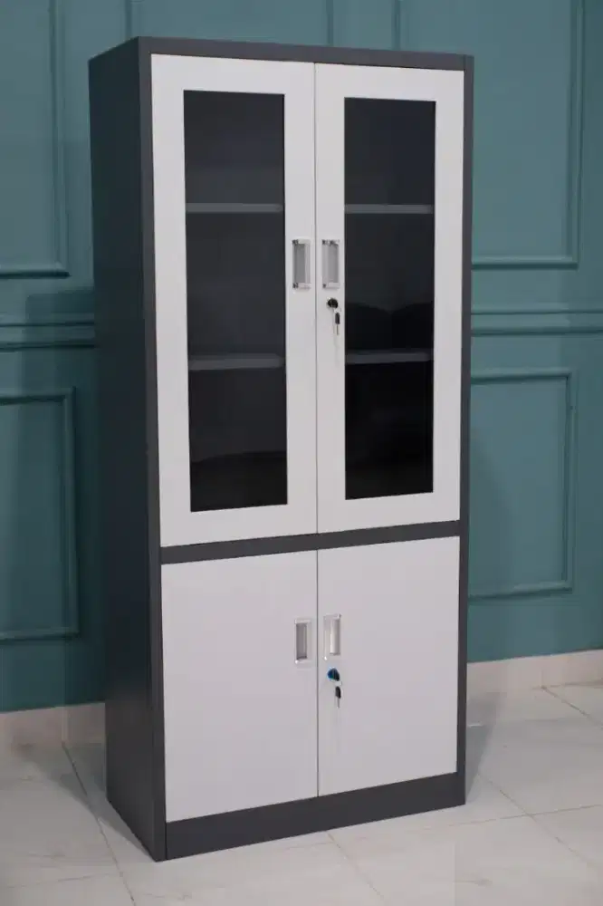 Lemari Arsip sliding/Ayun Full kaca, full Plat, komb. kaca dan plat