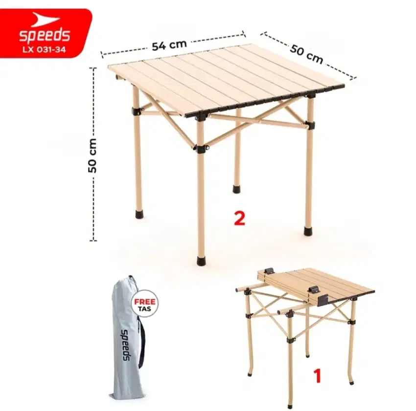 MEJA LIPAT BESI OUTDOOR SPEEDS 031-34