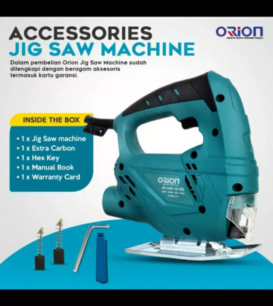 Mesin Jigsaw Cutting Orion