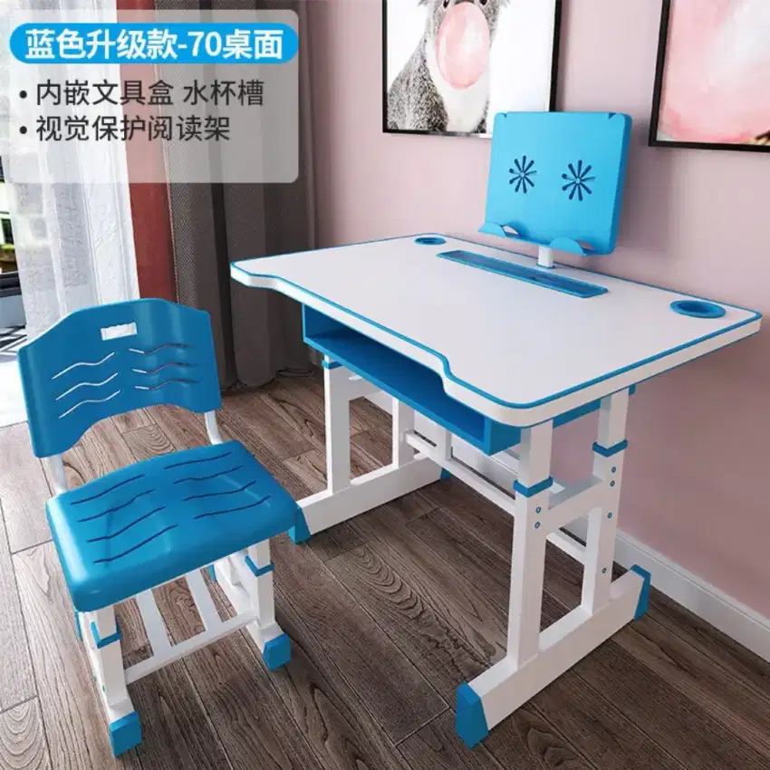 minimoderna meja kursi belajar anak 70cm