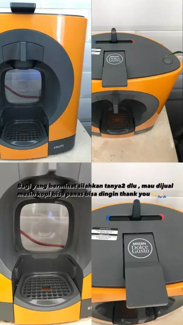 Mesin Pembuat kopi/coffee maker preloved like new