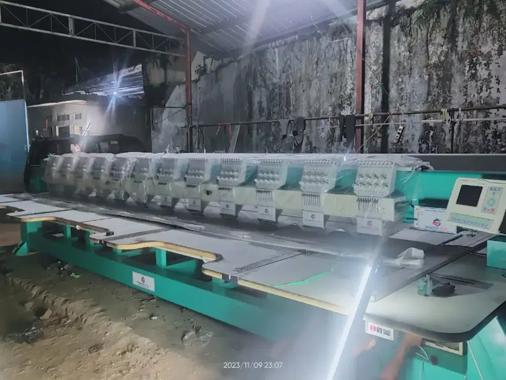 MESIN BORDIR KOMPUTER BARU DAN SECOND BERGARANSI