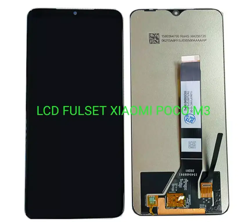 LCD FULSET XIAOMI POCO M3 + PASANG FREE TEMPERGLASS
