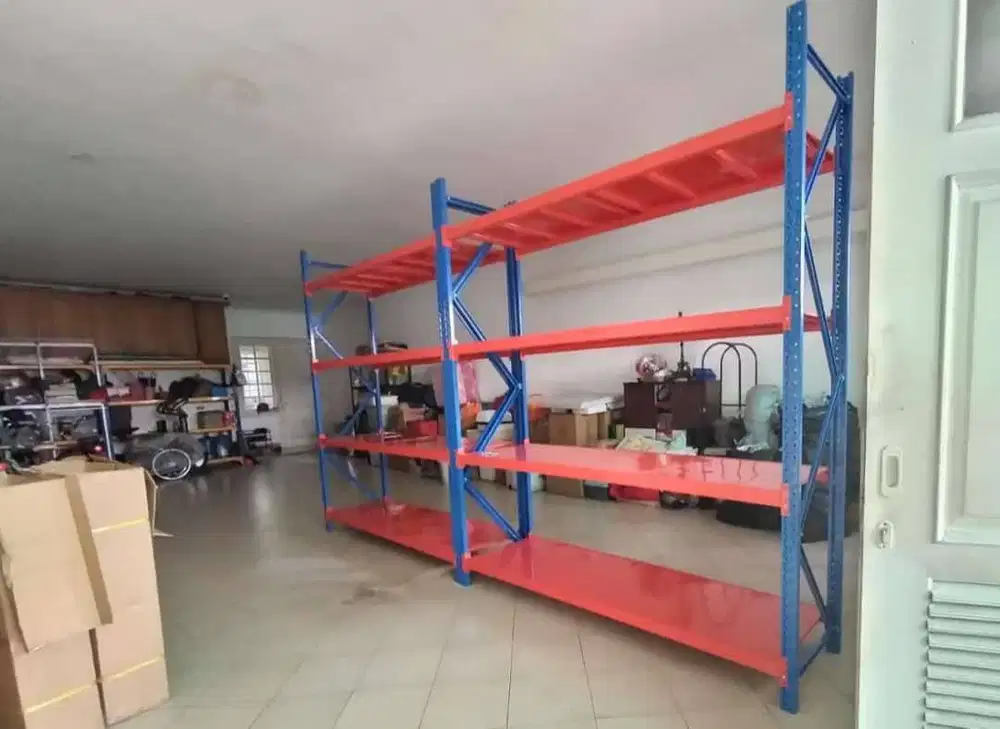 Rak Gudang Pabrik Light Duty Ready Stok