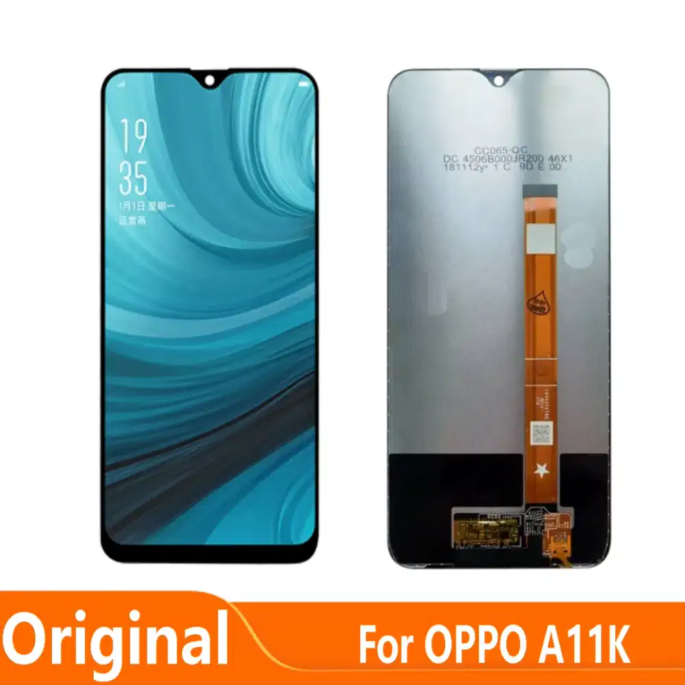 KACA LCD  OPPO A11k FULLSET SIAP PASANG