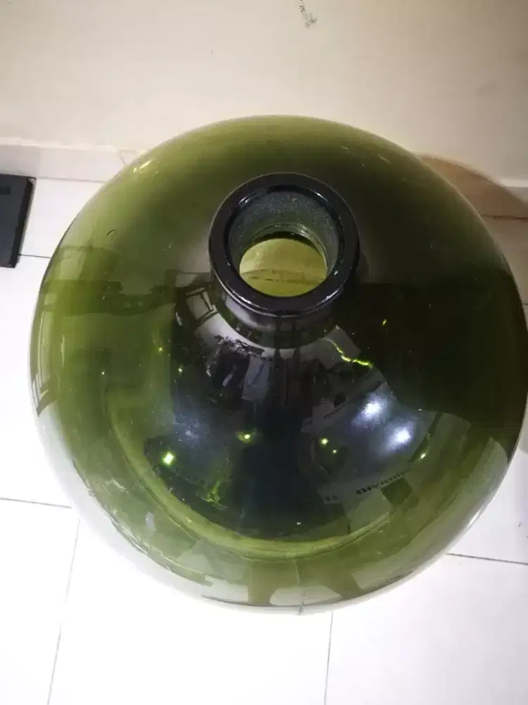 Jual glass bottle  botol kaca wine cuka tebal 40L