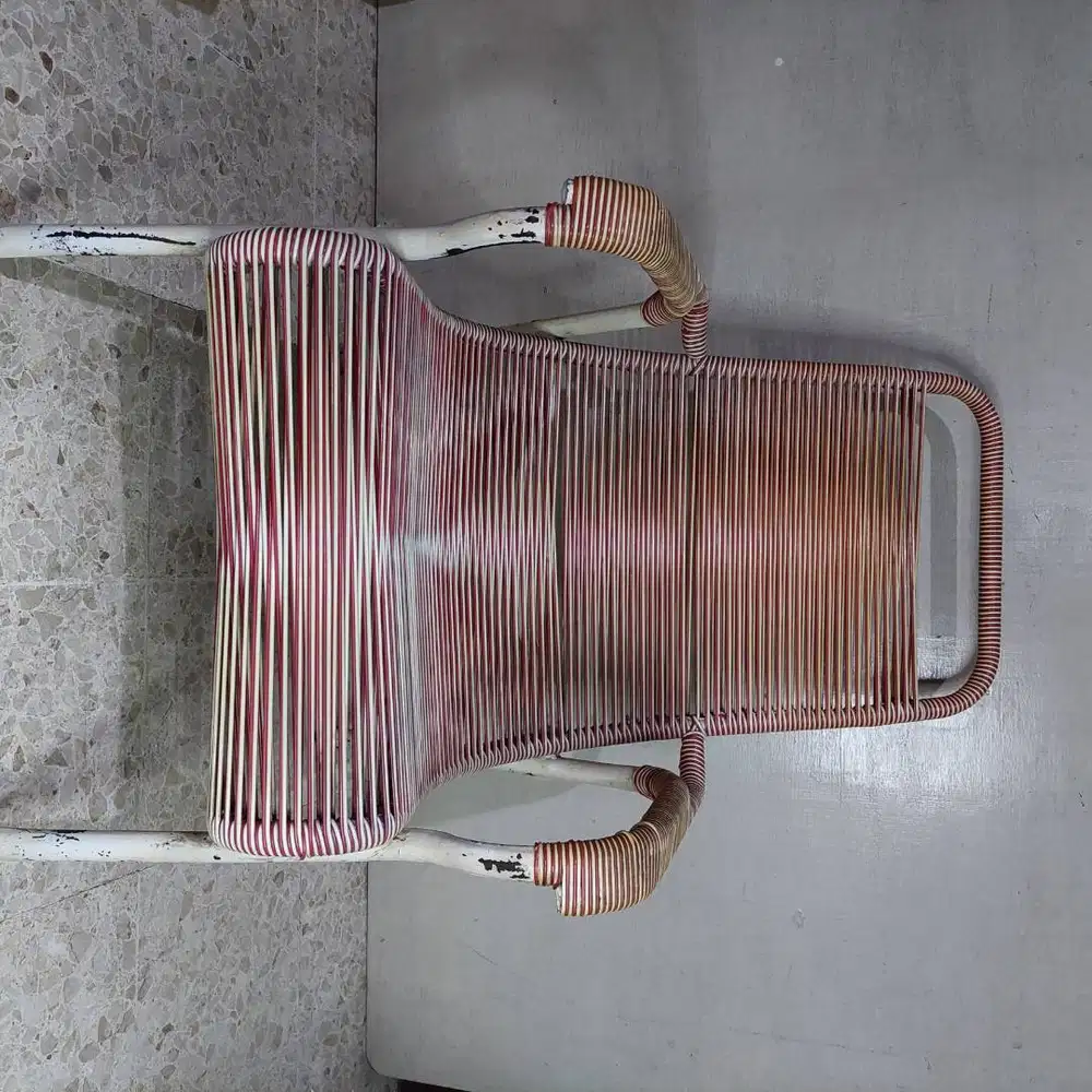 bangku jaring santai merah putih