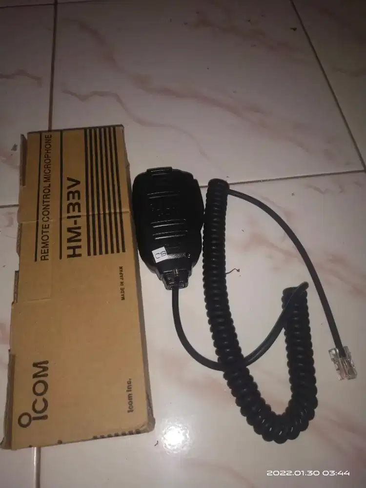 Microphone Icom HM-133V
