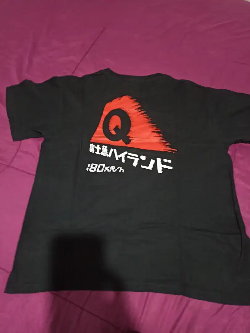 Dijual kaos Trysail cotton size L warna hitam