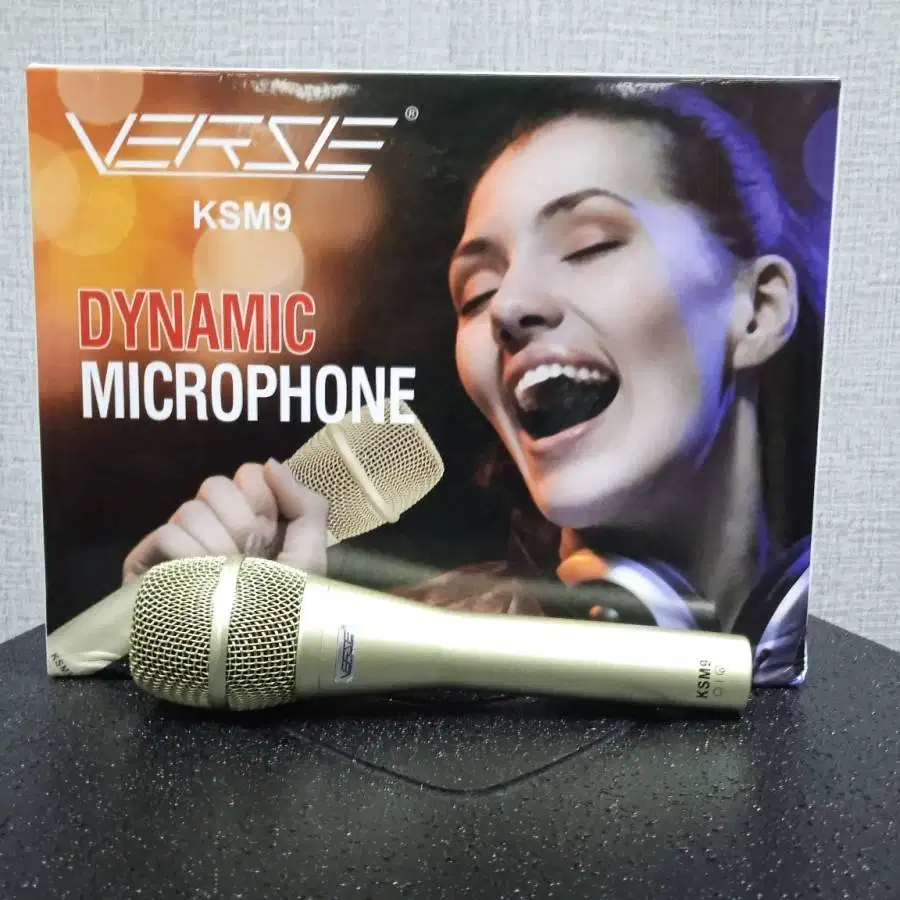Mic Kabel Verse KSM-9 Microphone Cardioid Dynamic - Original