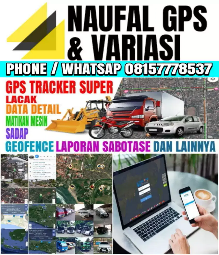 Pasang Lacak Gps Tracker armada Truk Mobil Pribadi, Rental, Perusahaan