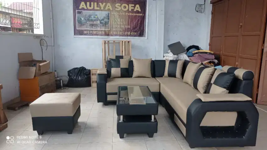 Sofa model sudut