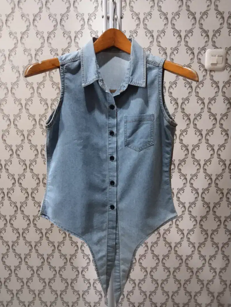 Preloved Blouse  Denim