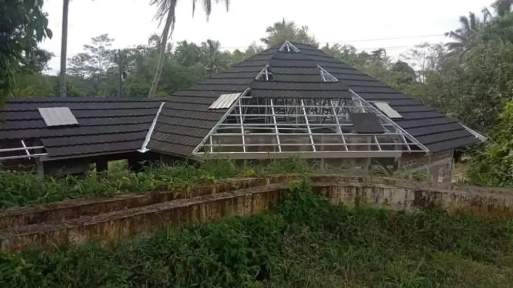 Bajaringan plafon kanopi terpasang murah bergaransi