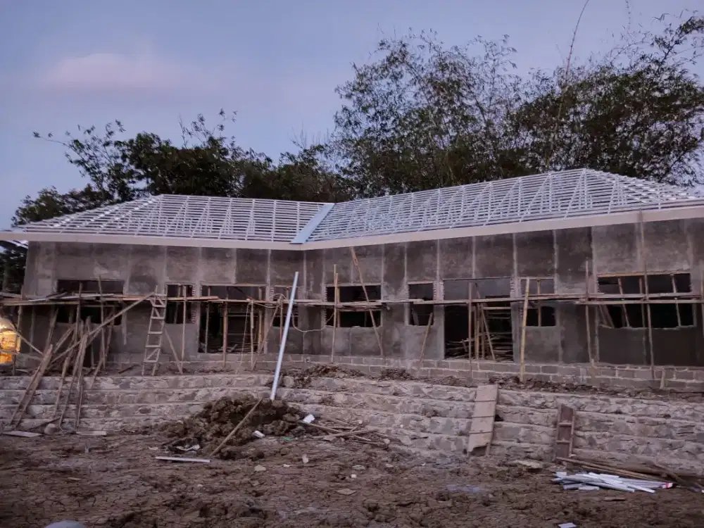 Pergantian kerangka atap rumah rangka baja ringan