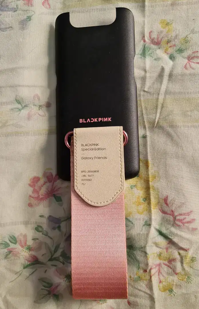 Case Samsung A80 Black Pink Edition Ori Samsung