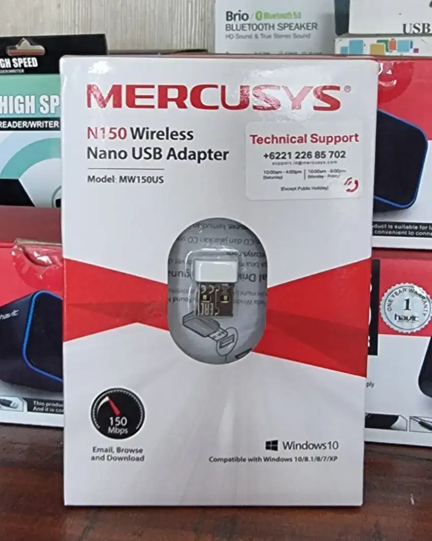 DONGLE Wifi adapter MERCUSYS
buat penangkap signal hotspot