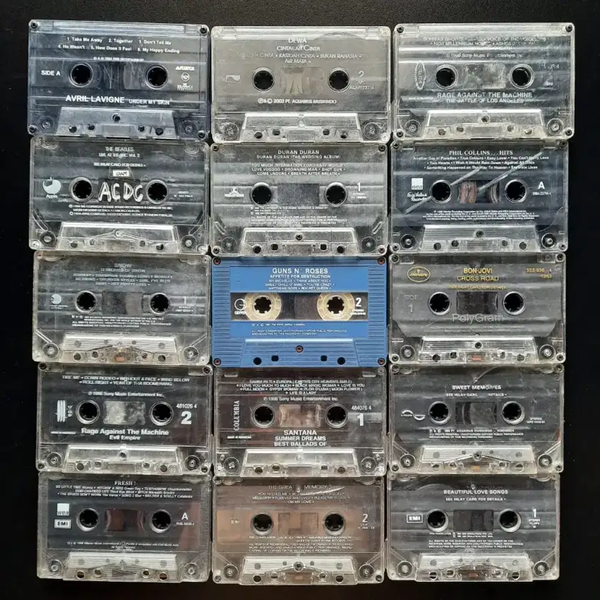 Kaset Musik Lagu No Cover