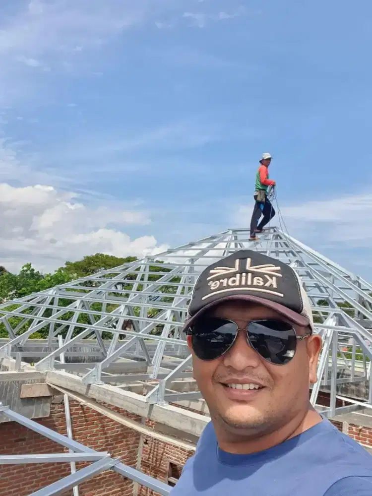 Baja ringan se-jabodetabek renovasi atap lama ganti baja ringan ?
