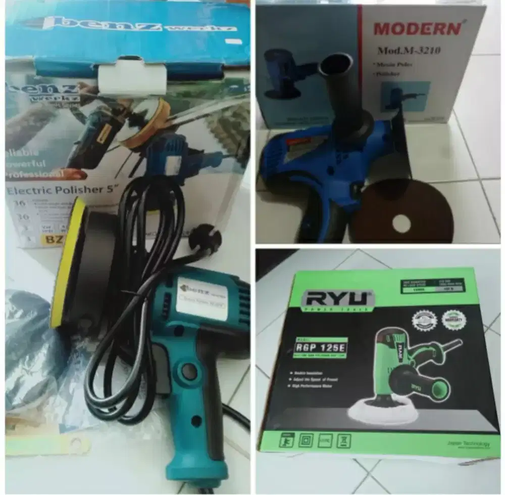 (rumah teknik jogja),aneka mesin poles 5 inch,harga mulai 325rb