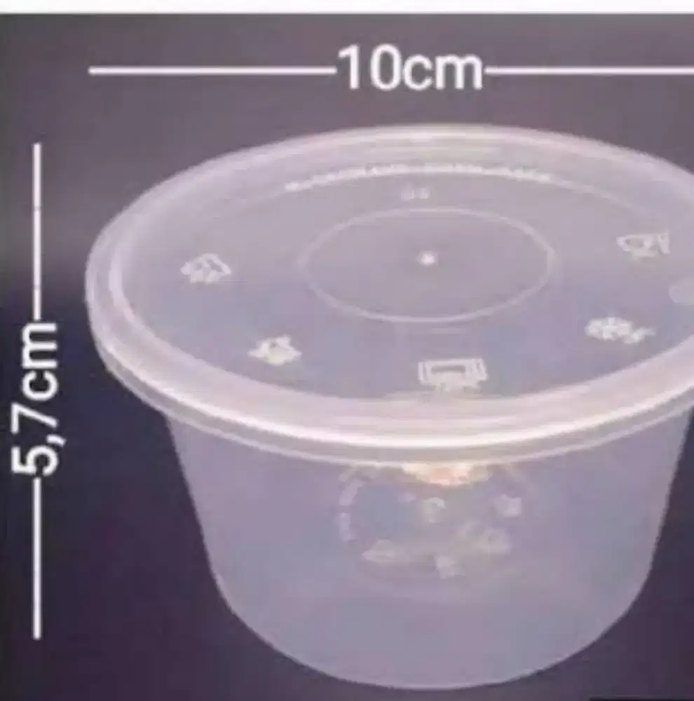 Thinwall DM Lux 300ml bowl mangkuk plastik (1pack 25pcs)