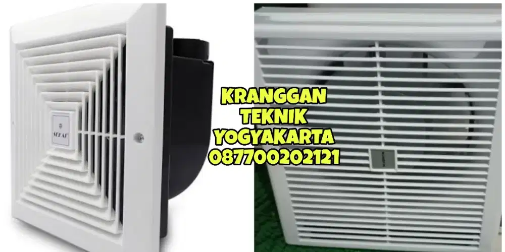 (KRANGGAN TEKNIK)exhaust fan plafon hexos ceiling kipas angin hisap