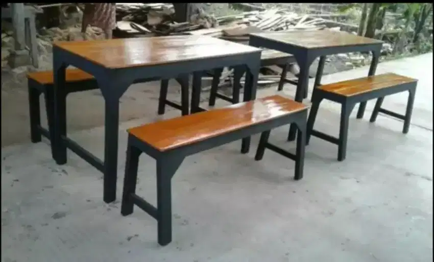 Seat meja warung / angkringan.