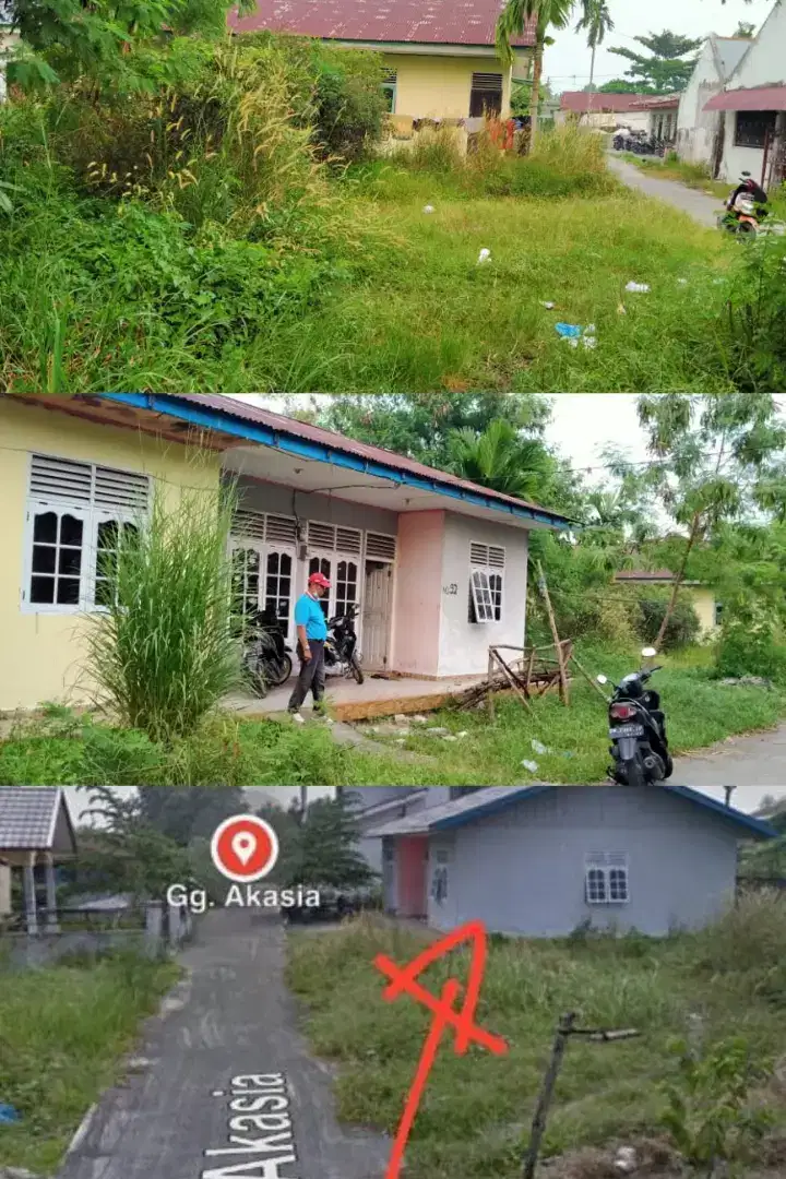 Dijual murah rumah sewaan/kos di jl pahlawan kerja simpang 3 marpoyan