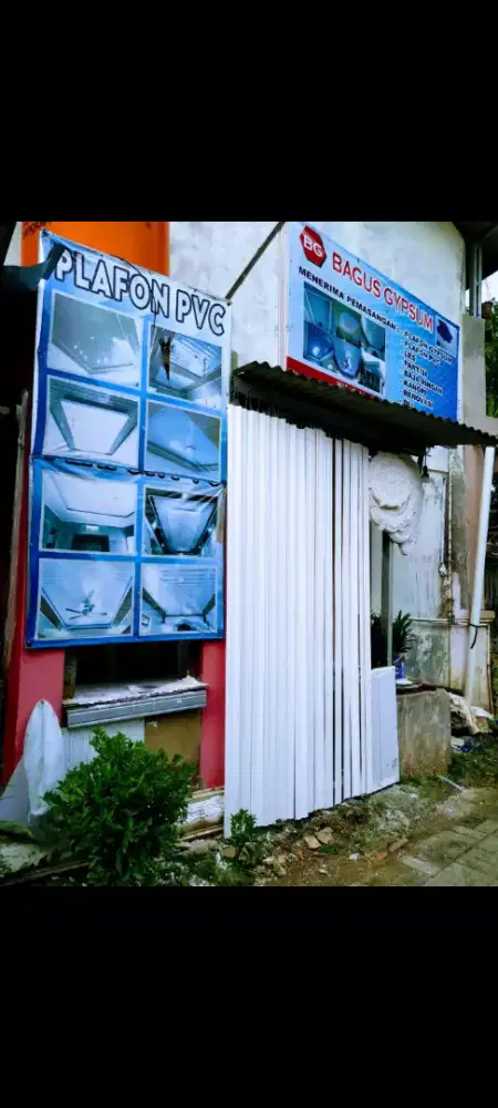 BAGUS GYPSUM, Melayani pemasangan,Plafon Gypsum/PVC, Bajaringan,DLL.