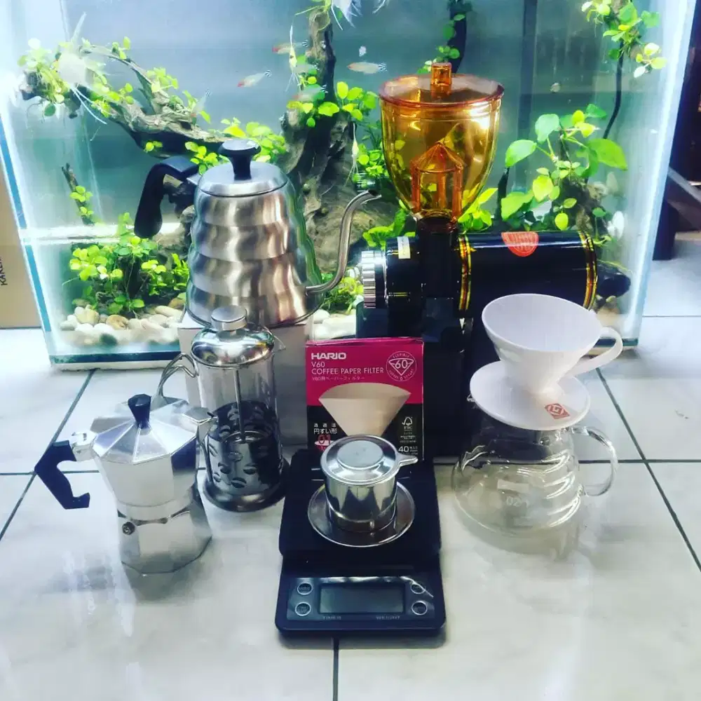 Ngopi santai dirumah