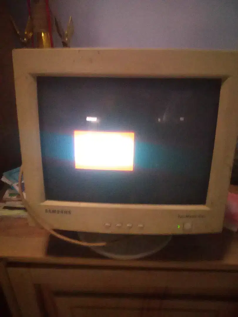 Monitor samsung crt vga vintage