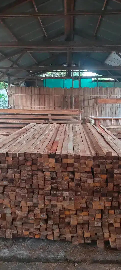 Glugu Kayu Kelapa 5x7 3m Usuk Kaso 18rb per batang Suri-suri Begesting