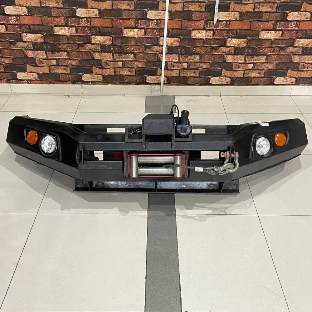 Set Bumper Depan–Belakang + Winch 13.000 LBS – Jeep Wrangler/Rubicon