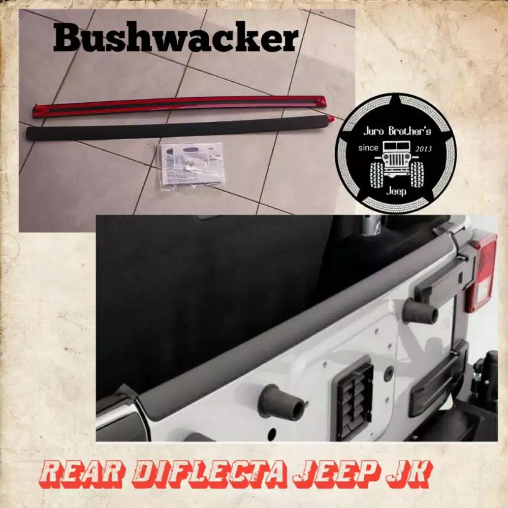 Diflecta belakang Jeep Jk