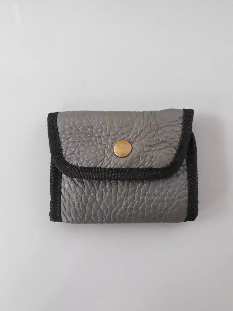 Dompet kulit klasik dompet kartu wallet/dompet pria bahan kulit asli