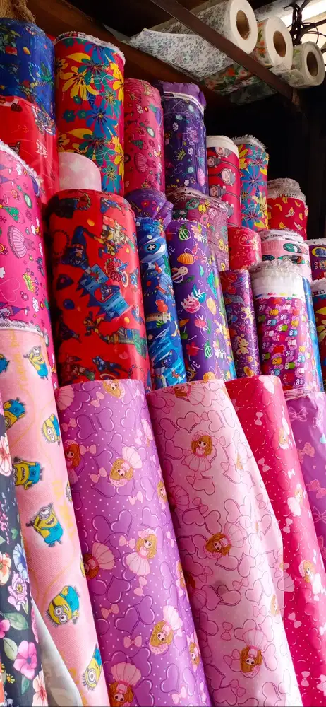 Kain Longchen Printing Bahan Tas