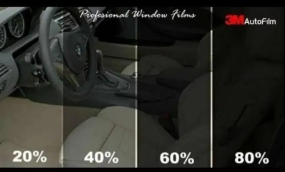 kaca film mobil. Kanopi rumah kantor panggilan