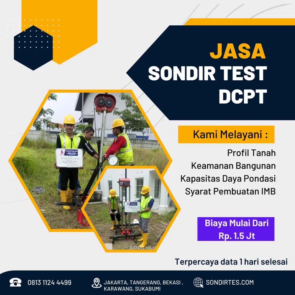 Sondir Test Di Depok Kota Terpercaya