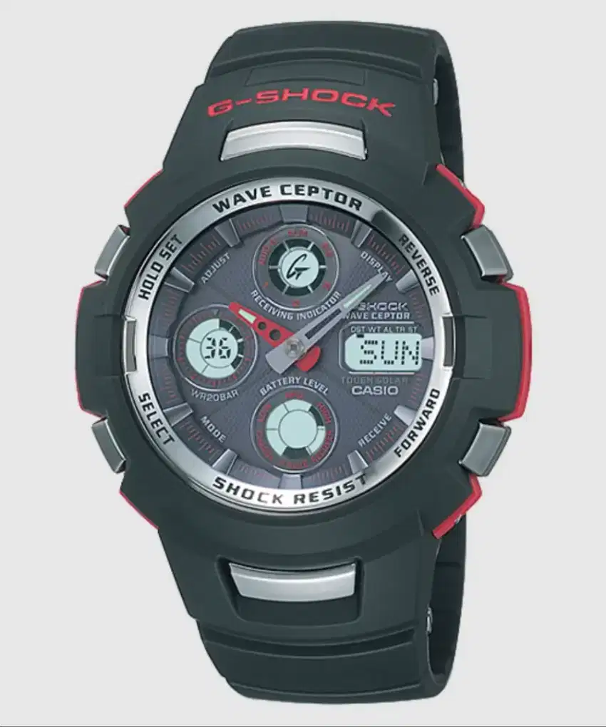 Casio G-Shock GW-1100J-1A 2003 THE G Japan tough solar